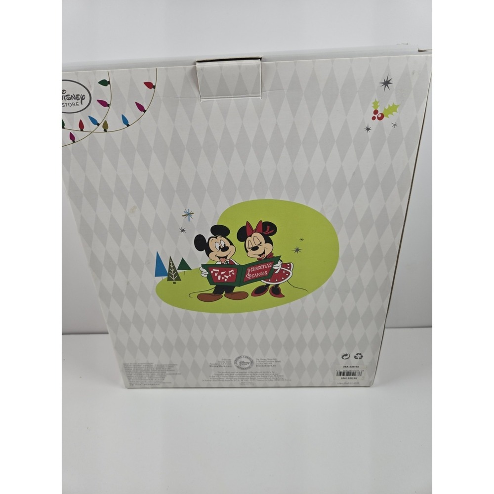Mickey & Minnie Mouse CHRISTMAS TREE TOPPER Disney Store Holiday Decor 2014 Vtg. - Picture 6 of 7